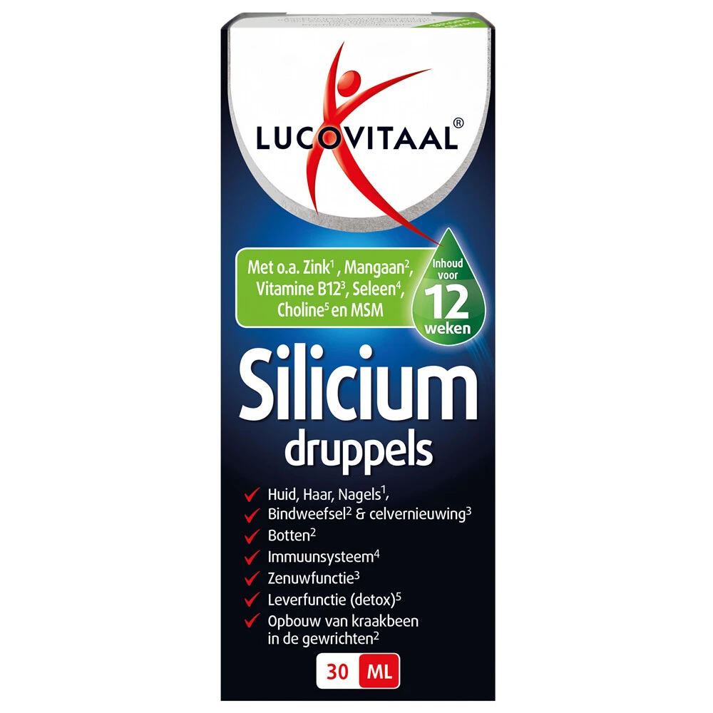 Lucovitaal Silicium Druppels 1 Lucovitaal Silicium Druppels