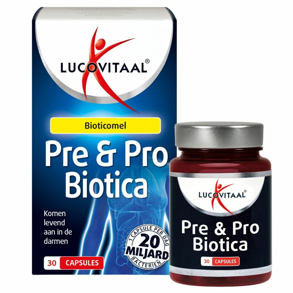 3x Lucovitaal Pre & Probiotica 2 3x Lucovitaal Pre & Probiotica - Afbeelding 2