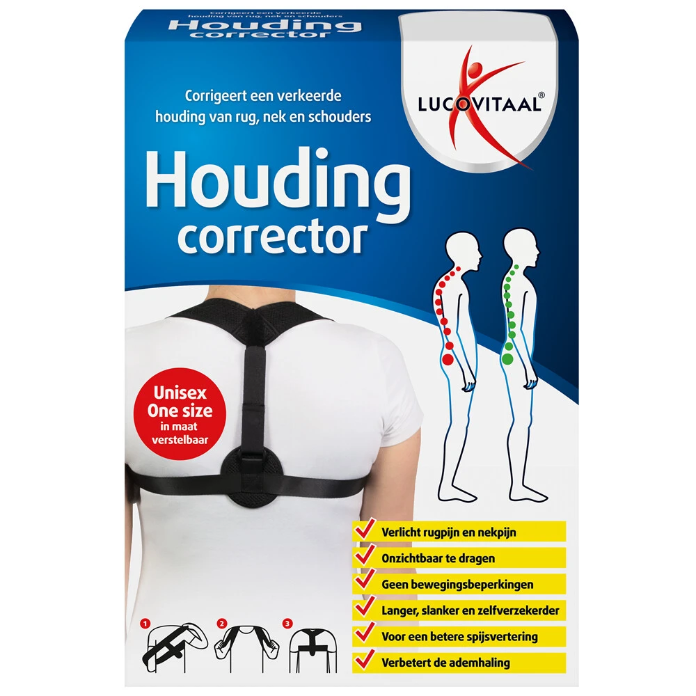 Lucovitaal Orthopedische Houdingcorrector 1 Lucovitaal Orthopedische Houdingcorrector