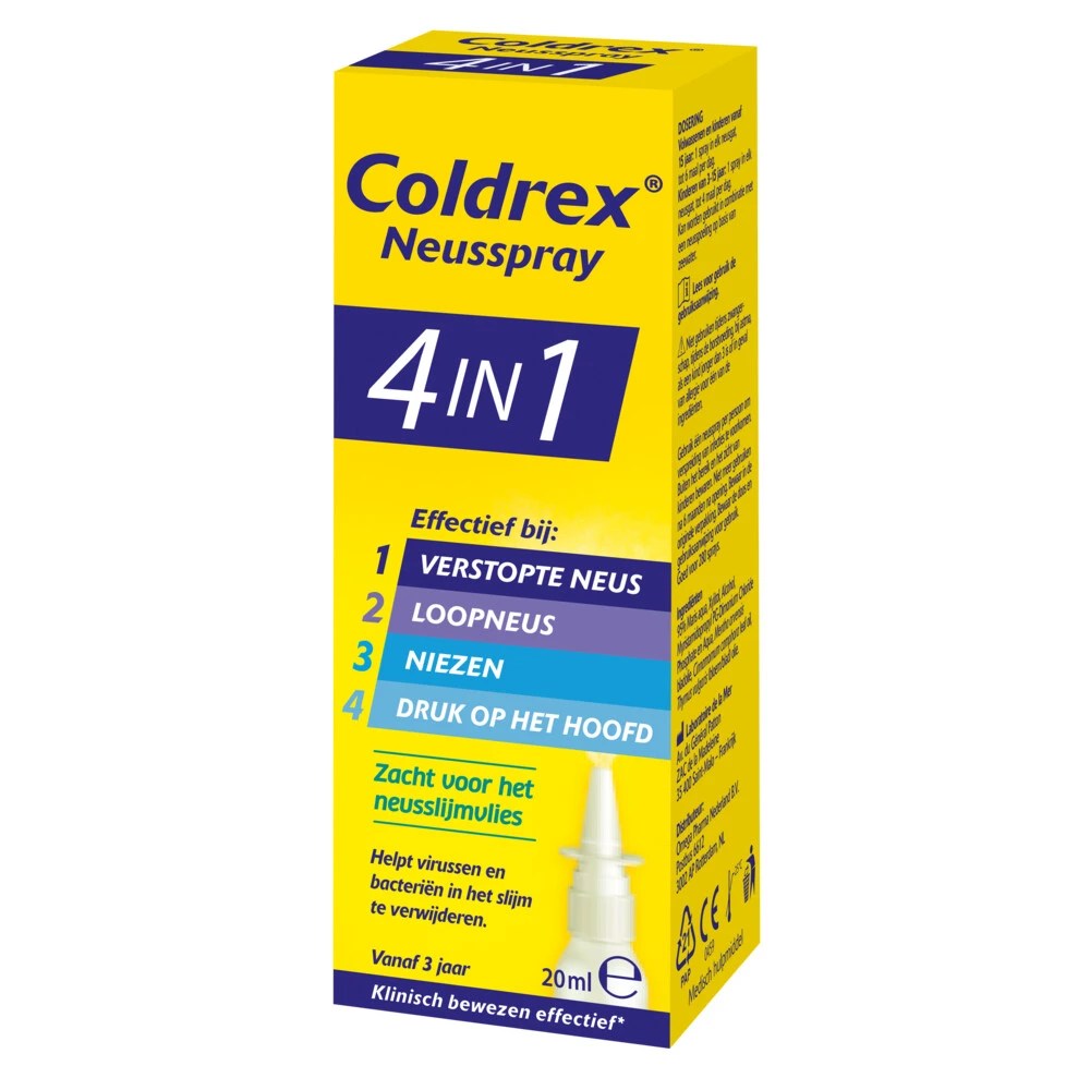 3x Coldrex Neusspray 3 In 1 1 3x Coldrex Neusspray 3 In 1