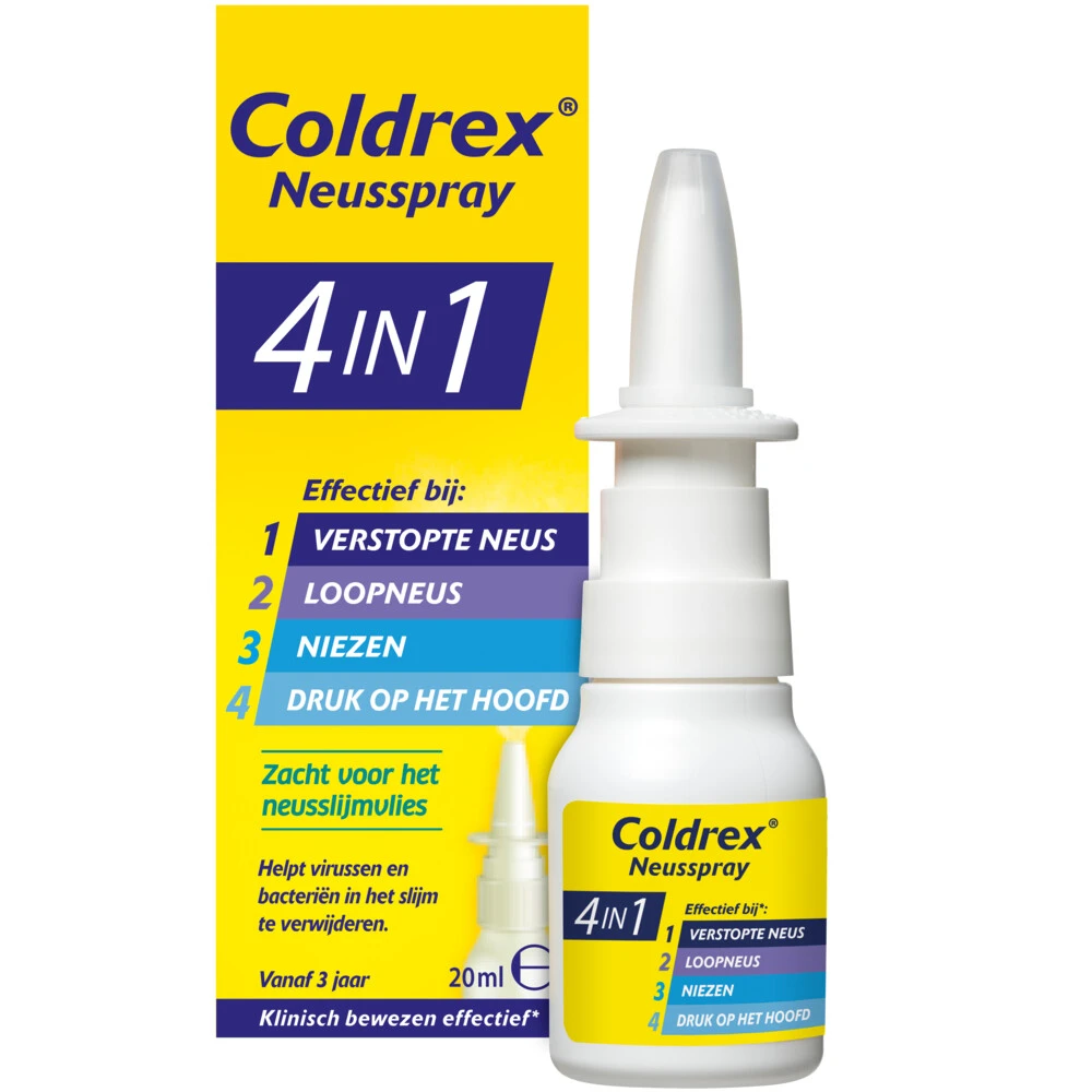 3x Coldrex Neusspray 3 In 1 2 3x Coldrex Neusspray 3 In 1 - Afbeelding 2